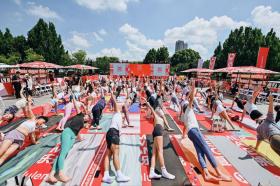 lululemon“夏日樂(lè)挑戰(zhàn)”區(qū)域賽天津站舉行